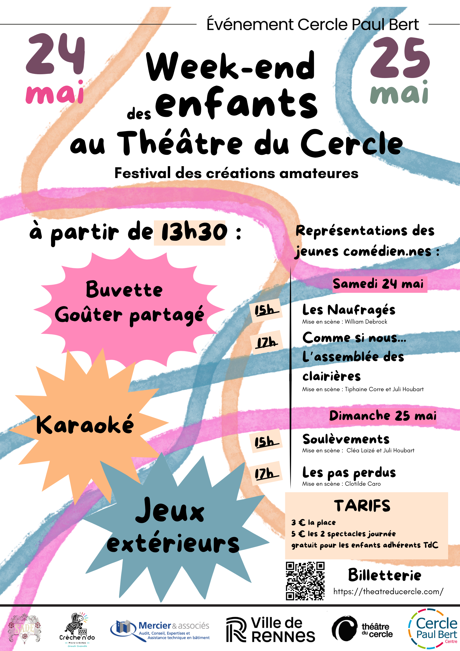 Le Week-end des enfants – 24 et 25 mai 2025